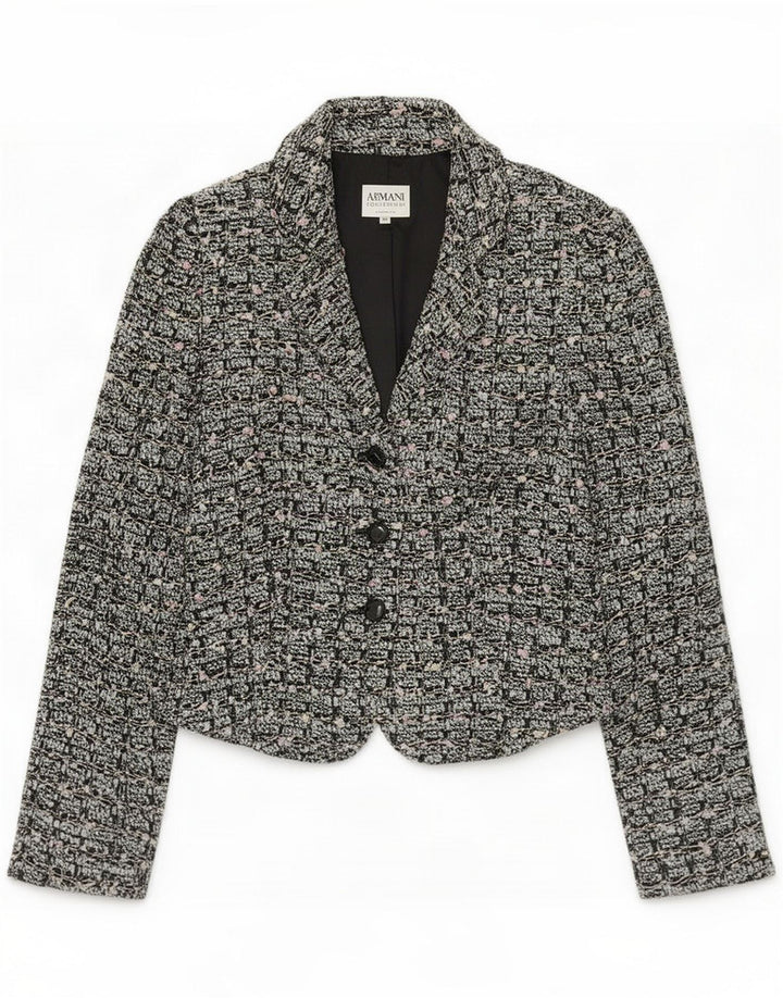 Armani Collezioni Veste Blazer Femme IT 44 Medium Multicolore Flecked