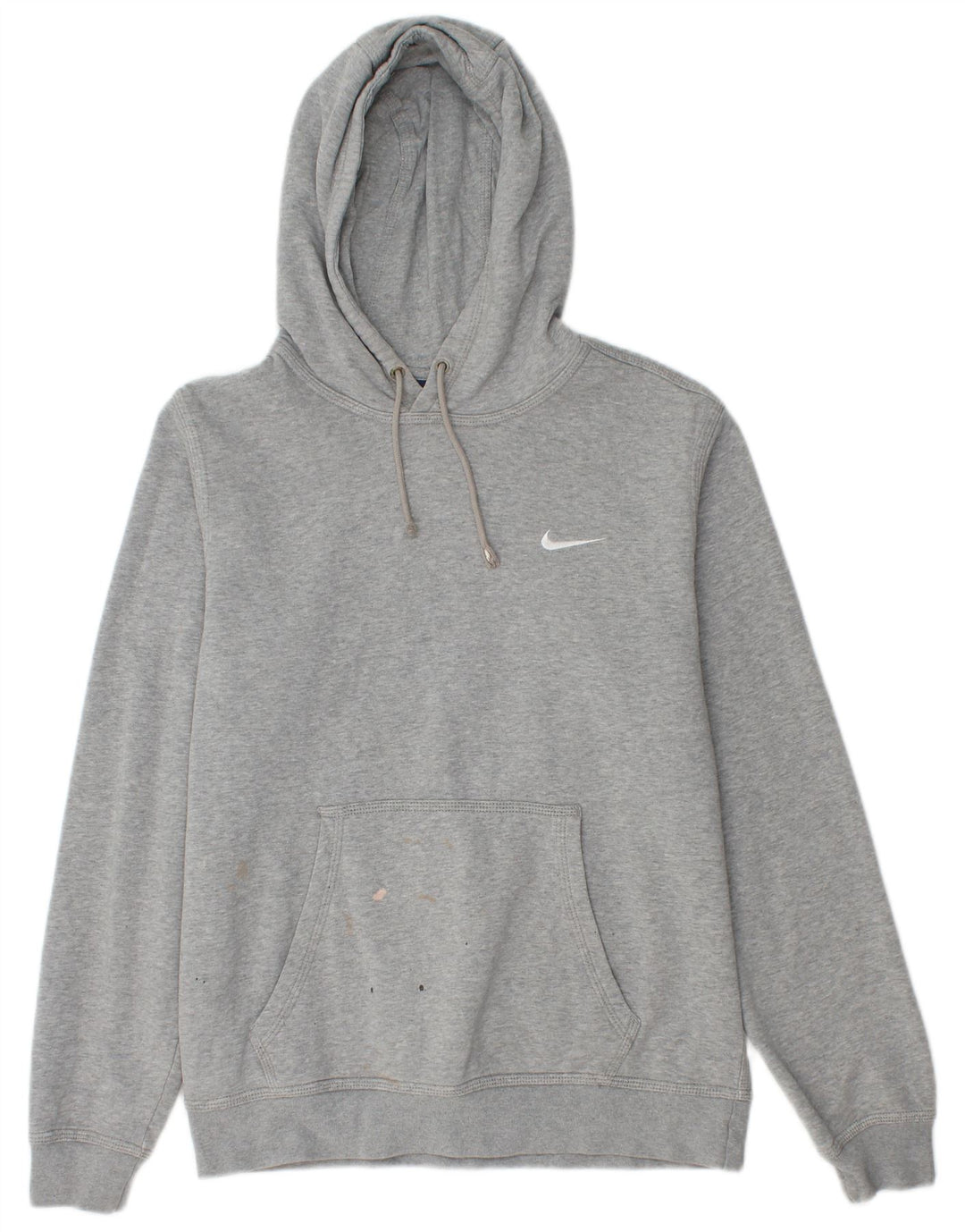 Nike Pull à capuche en coton moucheté gris moyen pour homme