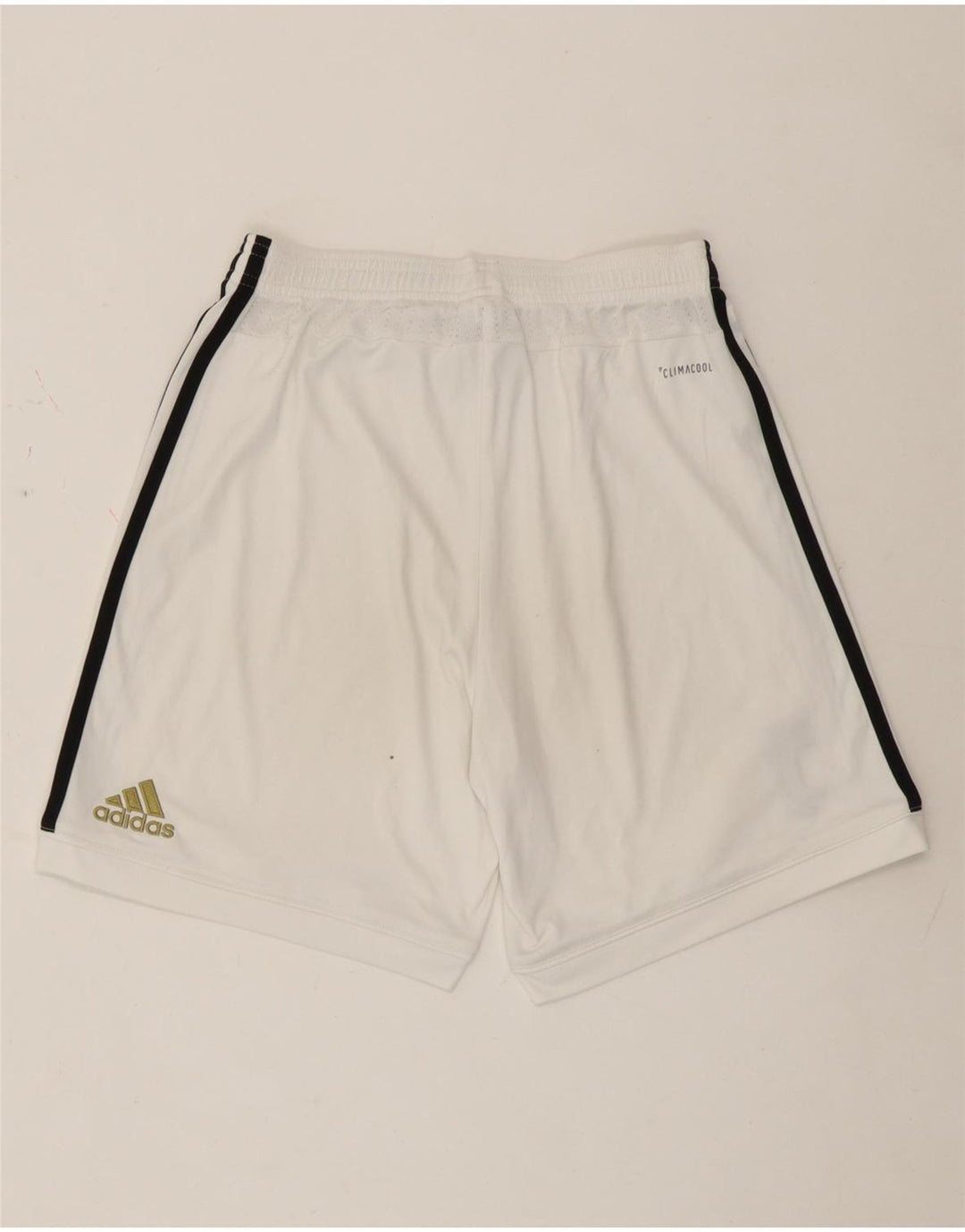 Adidas Short de sport Juventus pour femme UK 8 Small Blanc Polyester