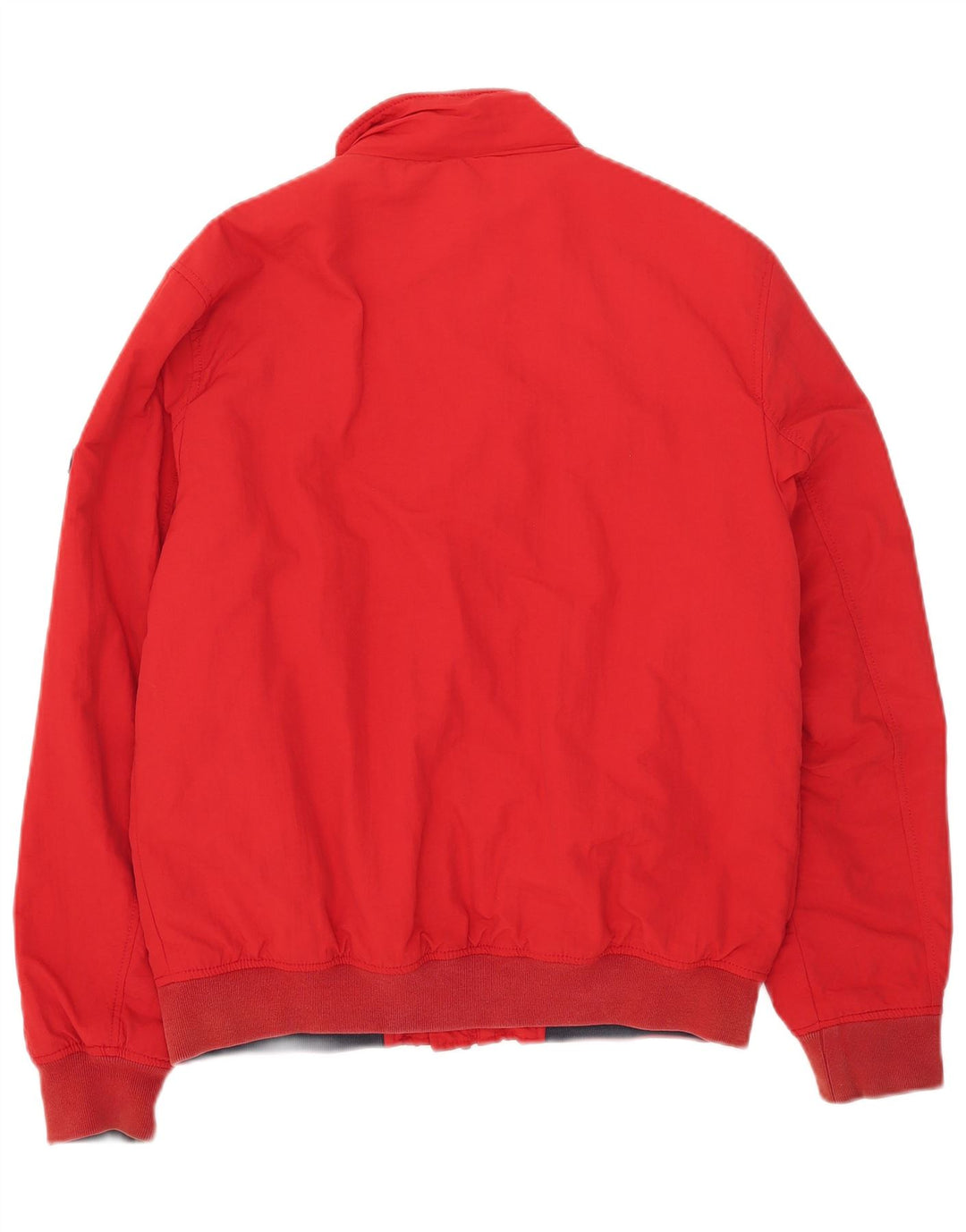 Tommy Hilfiger Veste Bomber Homme UK 36 Petit Rouge Polyamide