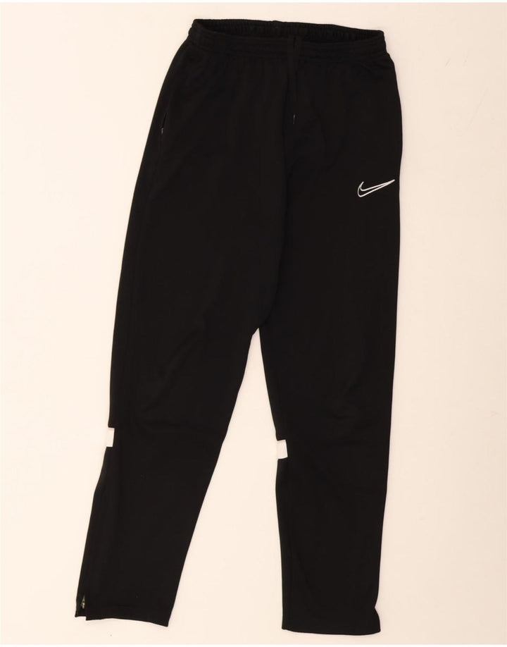Nike Pantalon de survêtement pour garçon 13-14 ans XL Noir Colourblock Polyester