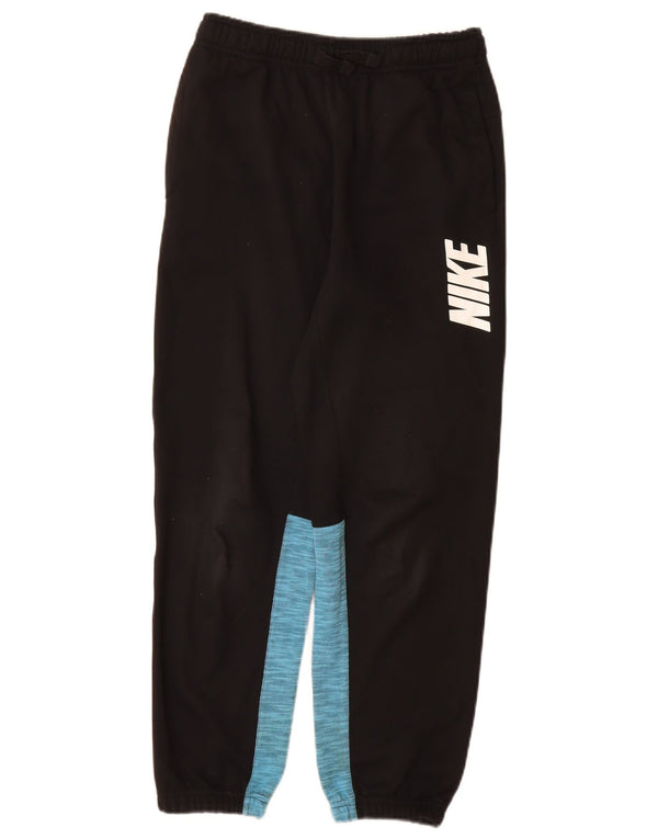 Nike Pantalon de survêtement pour garçon 12-13 ans Large Noir Colourblock