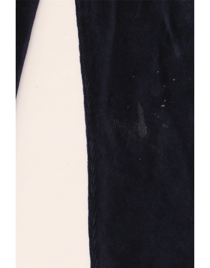 Marks & Spencer Leggings Femme UK 16 Large Bleu Marine Coton