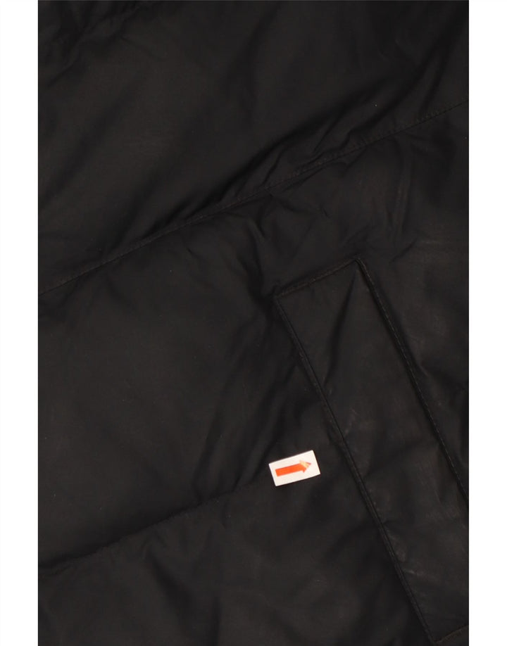 NIKE Veste matelassée à capuche pour garçon 13-14 ans XL Noir Polyester