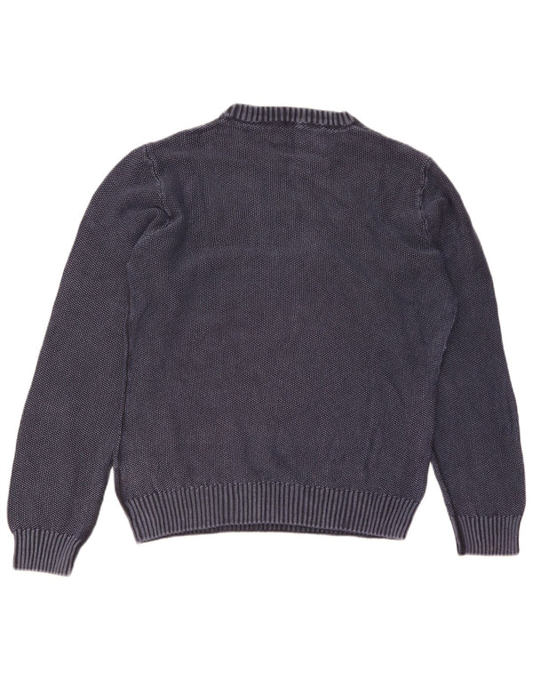 Mistral Pull col rond homme XL bleu marine coton
