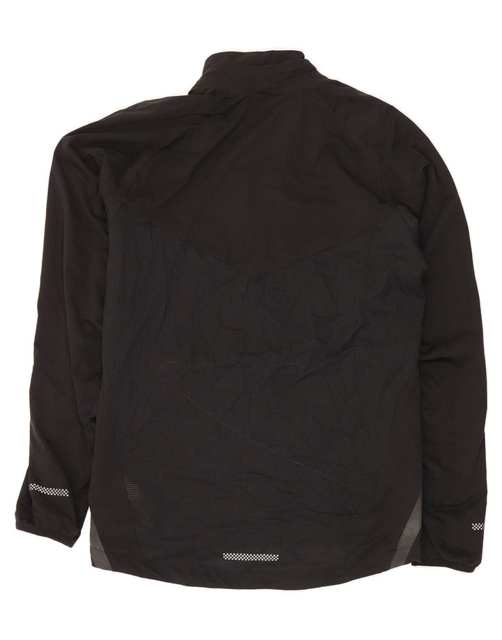 NIKE Mens Tracksuit Top Jacket Small Black Polyester Vintage Nike and Second-Hand Nike from Messina Hembry 