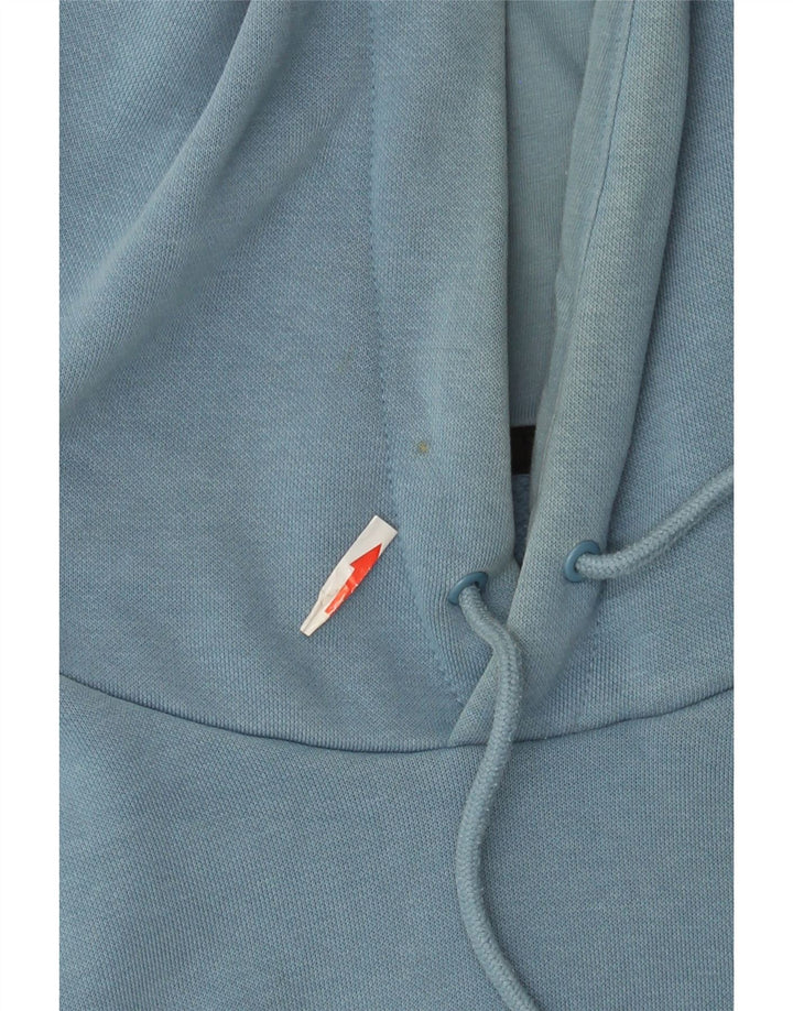 Puma Pull à capuche pour homme Petit Bleu Coton