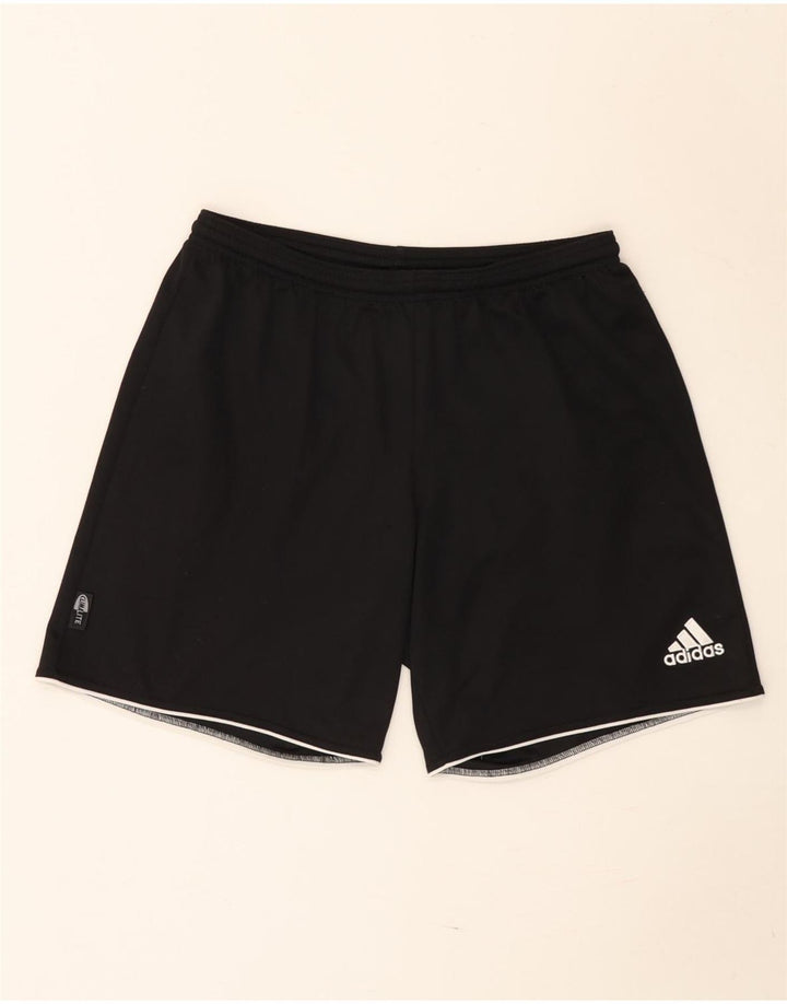 Adidas Short de sport Climalite Homme Noir Moyen Polyester