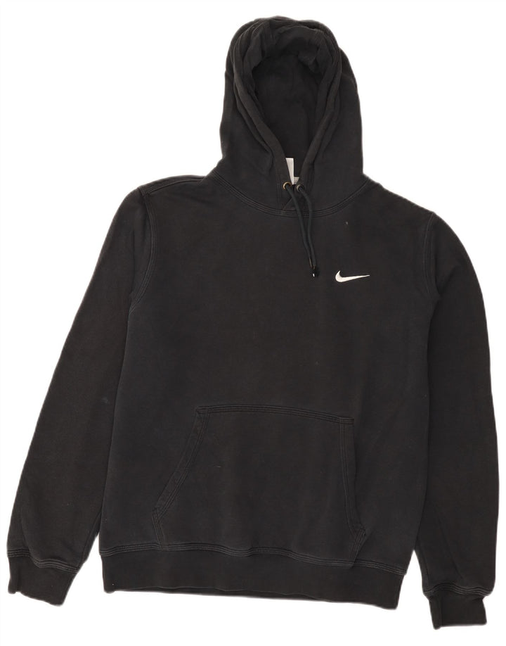 Nike Pull à capuche pour homme en coton noir moyen