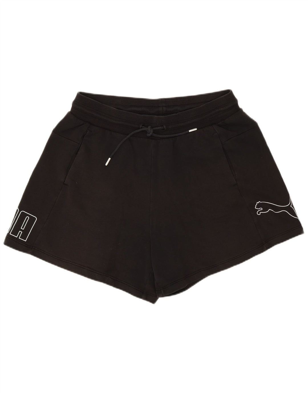 Puma Short de sport graphique pour femme, grand, noir