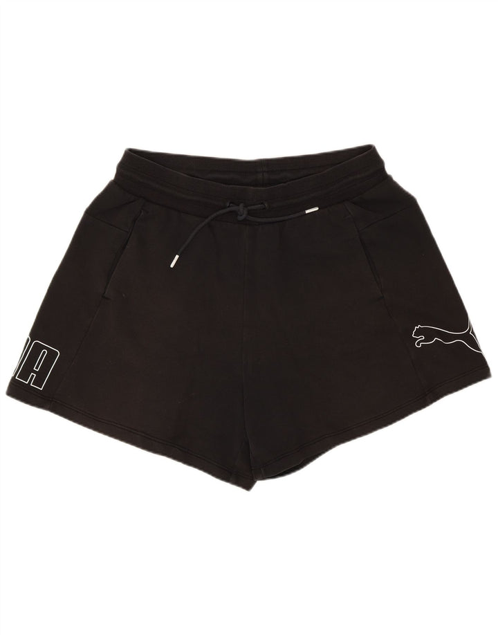 Puma Short de sport graphique pour femme, grand, noir