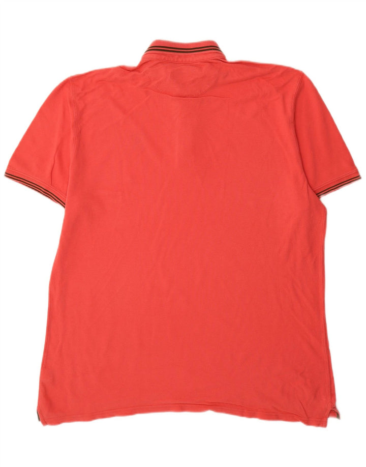 Massimo Dutti Polo Homme 2XL Rouge Coton