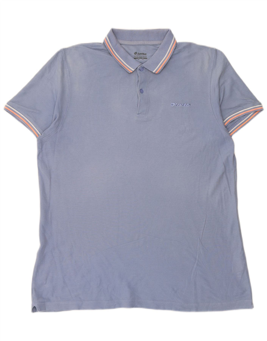 LOTTO Polo Homme 2XL Bleu Coton