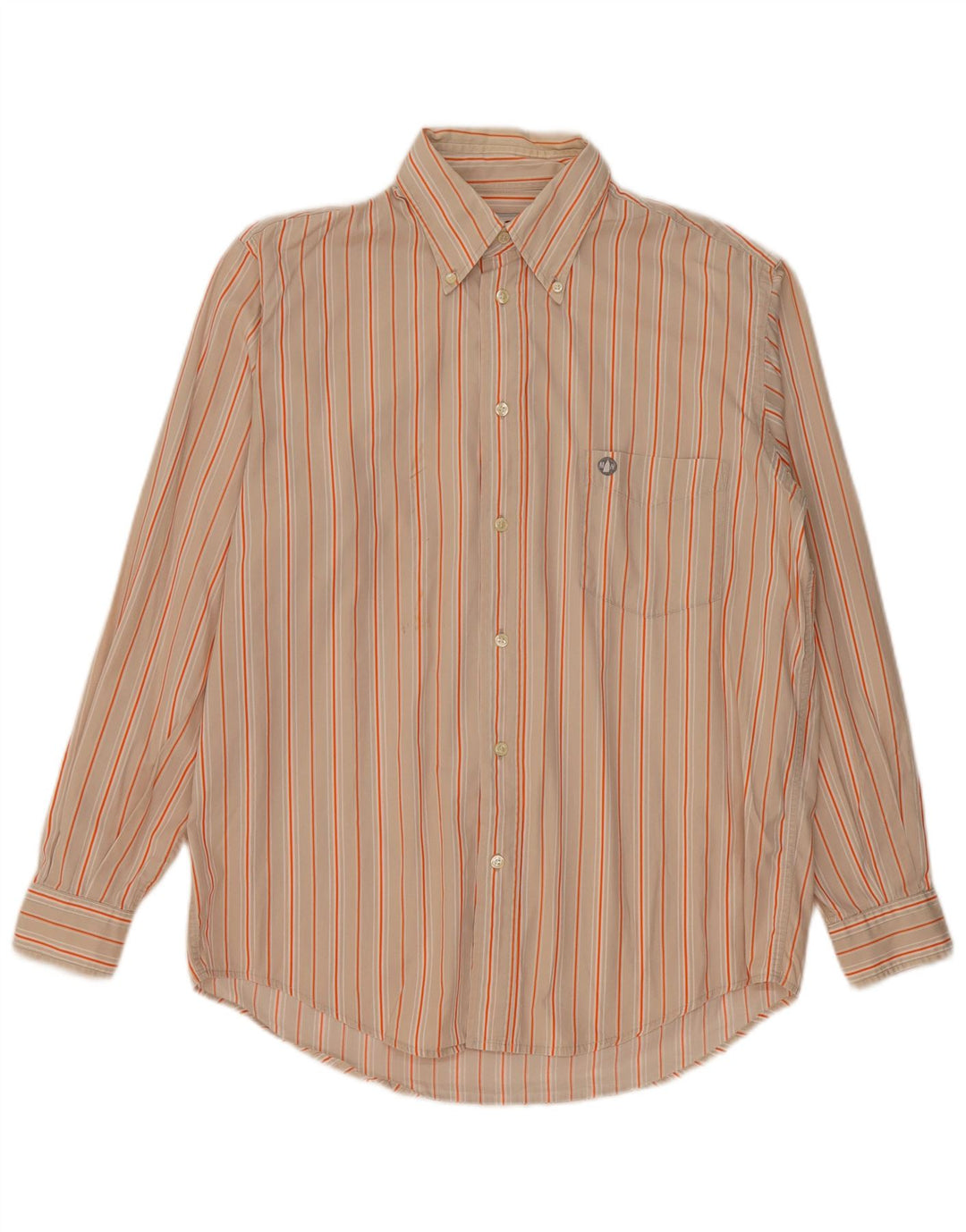 Murphy & Nye Chemise Homme En Coton À Fines Rayures Beige Moyen