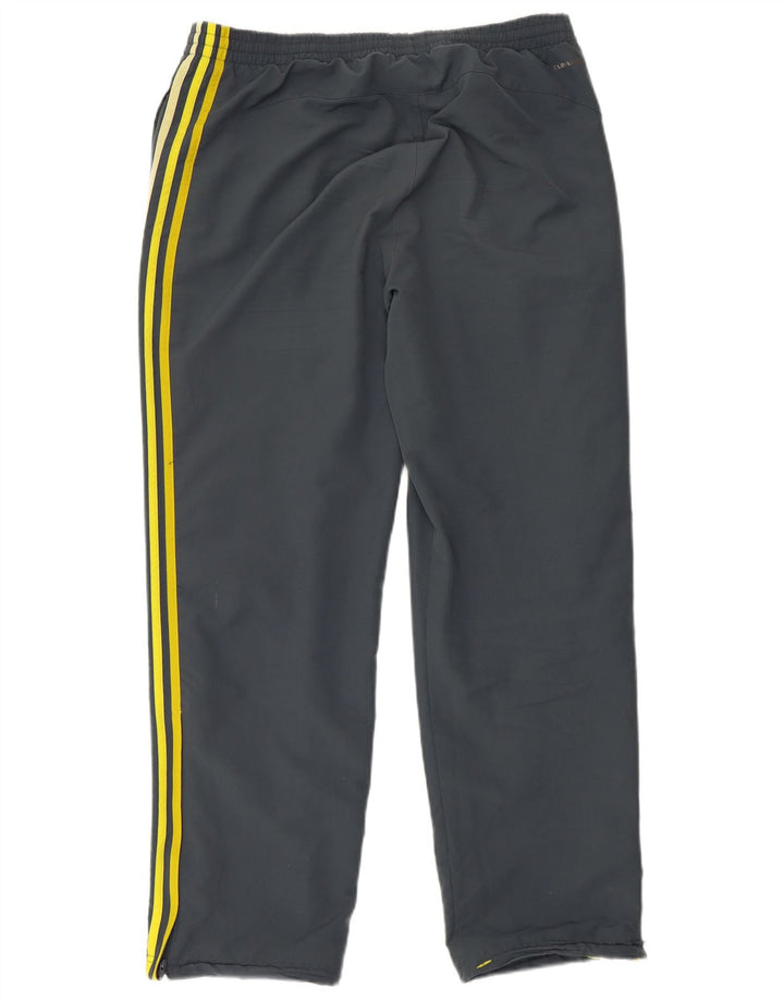 Adidas Pantalon de survêtement Climalite pour homme Large Gris Polyester