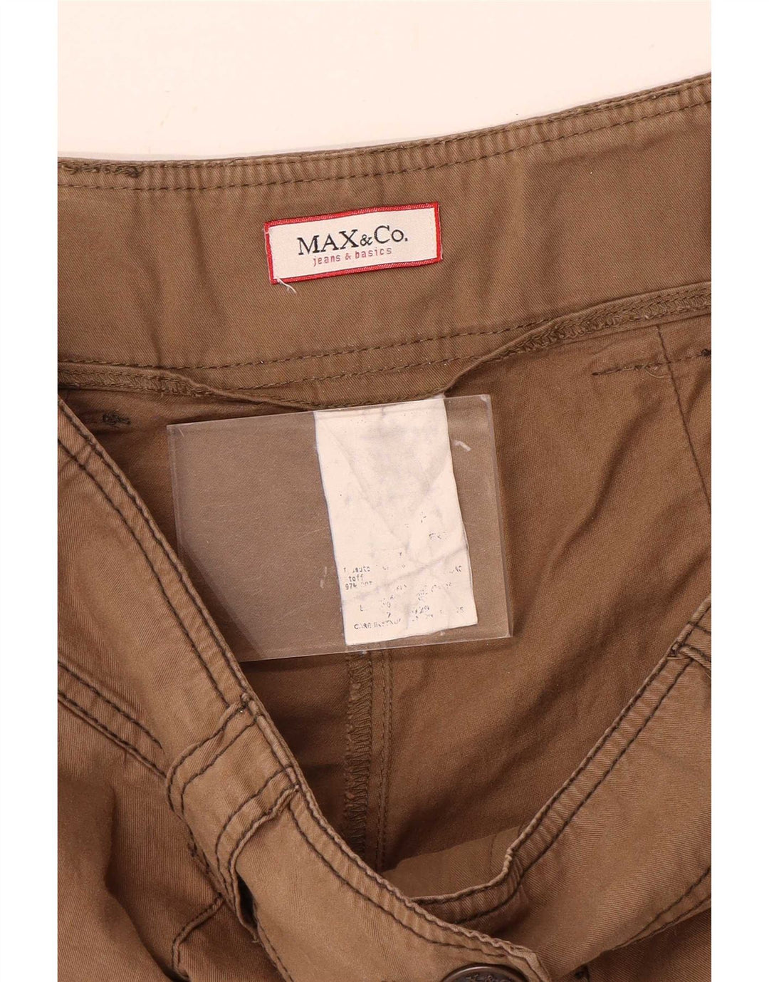 Max&Co. Bermuda Femme W30 Marron Moyen