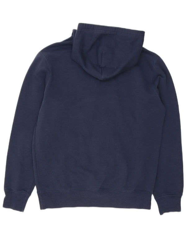 Champion Pull à capuche pour homme en coton bleu marine Small