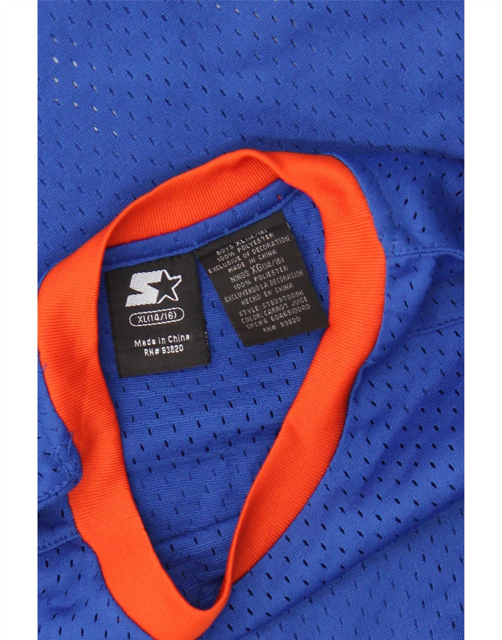 Débardeur Starter Garçon 14-15 ans XL Bleu Polyester