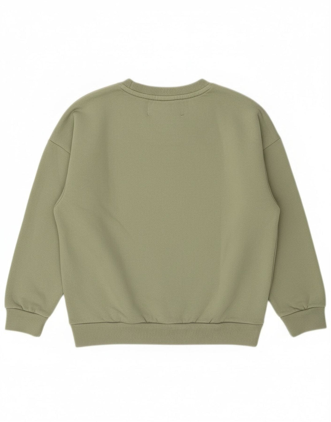 Superdry Sweat-shirt surdimensionné graphique pour femme UK 8 petit coton vert