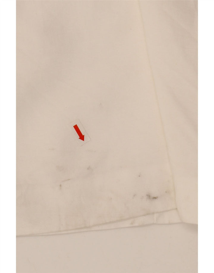 Zara Femme Robe Fourreau UK 8 Petite Viscose Blanche