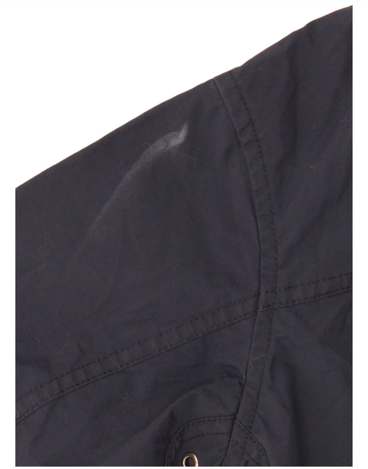 Napapijri Veste de pluie à capuche garçon 9-10 ans bleu marine polyamide