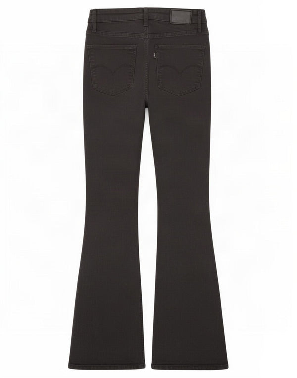 Levi's Jean Bootcut Taille Haute 725 Femme W26 L32 Coton Noir