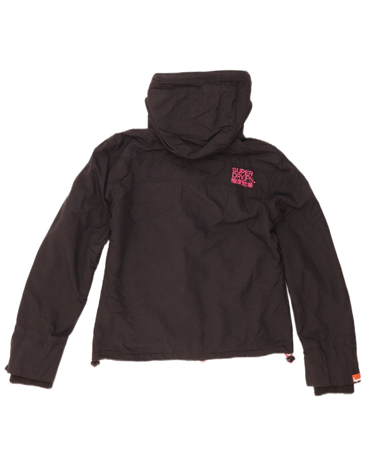 Superdry Veste coupe-vent The Windcheater pour femme UK 14 Medium Noir