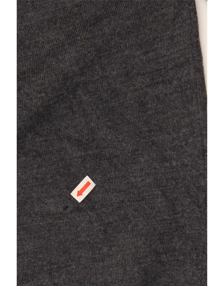 Zara Pull col V pour homme XL Gris