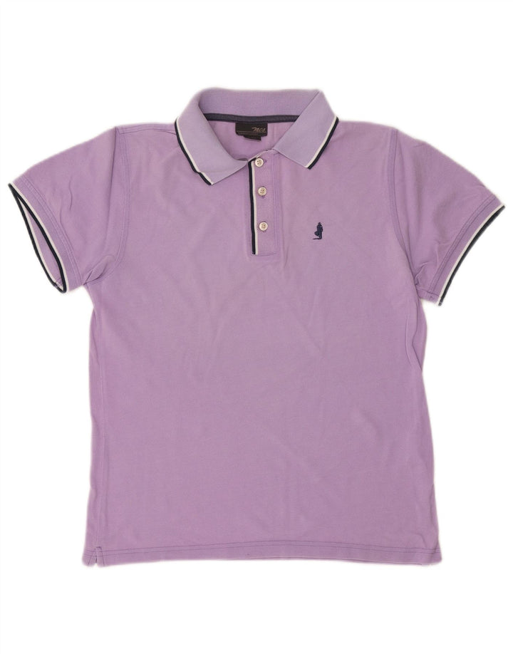 MARLBORO CLASSICS Polo Homme Petit Violet Coton