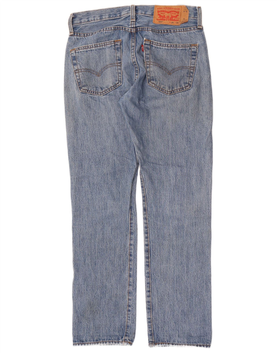 Levi's Jean Droit 501 Homme Bleu W28 L30 Coton