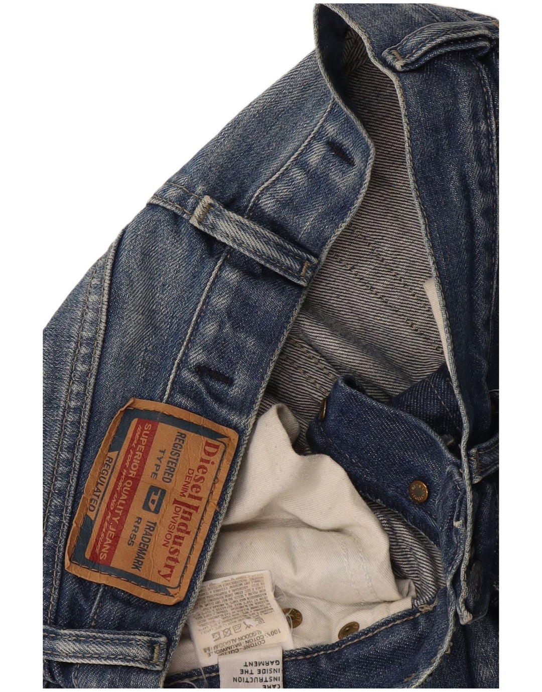Jean Droit Femme Diesel W28 L28 Bleu Coton