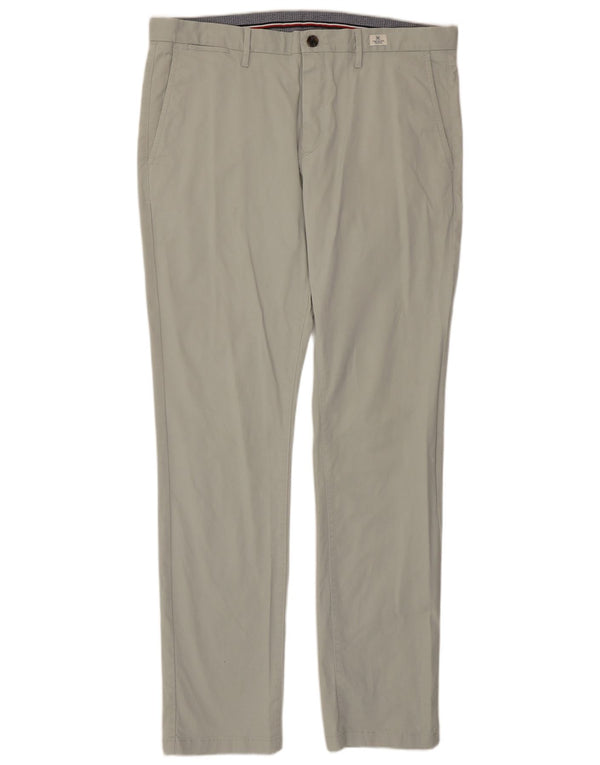 Tommy Hilfiger Pantalon Chino Slim Fit Homme W38 L34 Bleu Coton