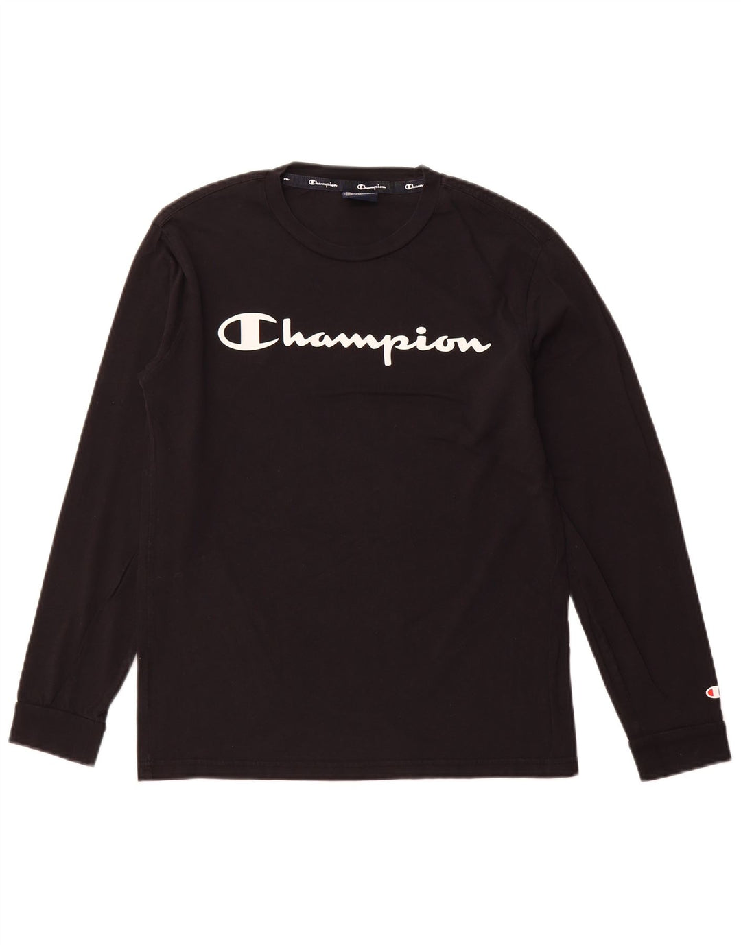 CHAMPION Haut graphique à manches longues pour hommes XS Noir