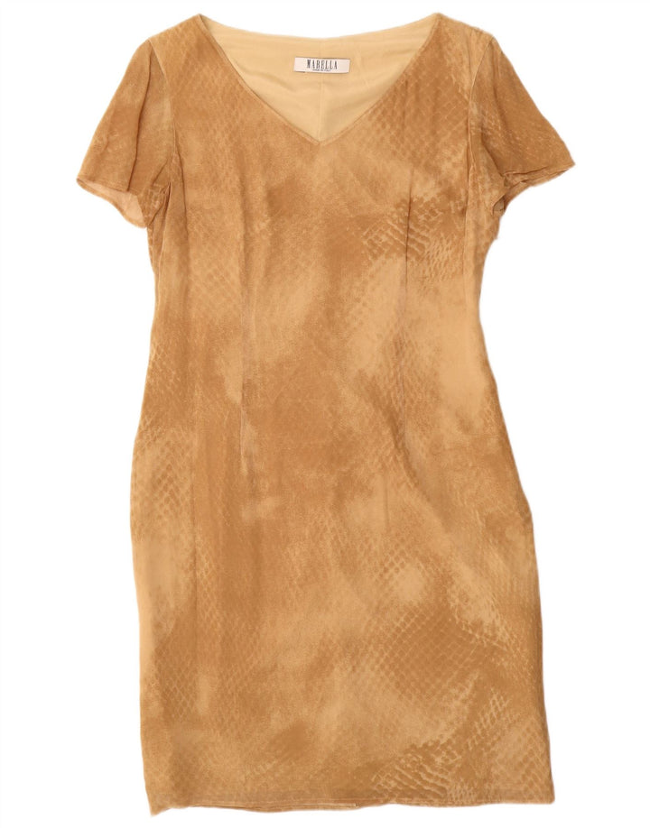 Marella Ensemble 2 Pièces Femme IT 42 Viscose Imprimé Animal Beige Moyen