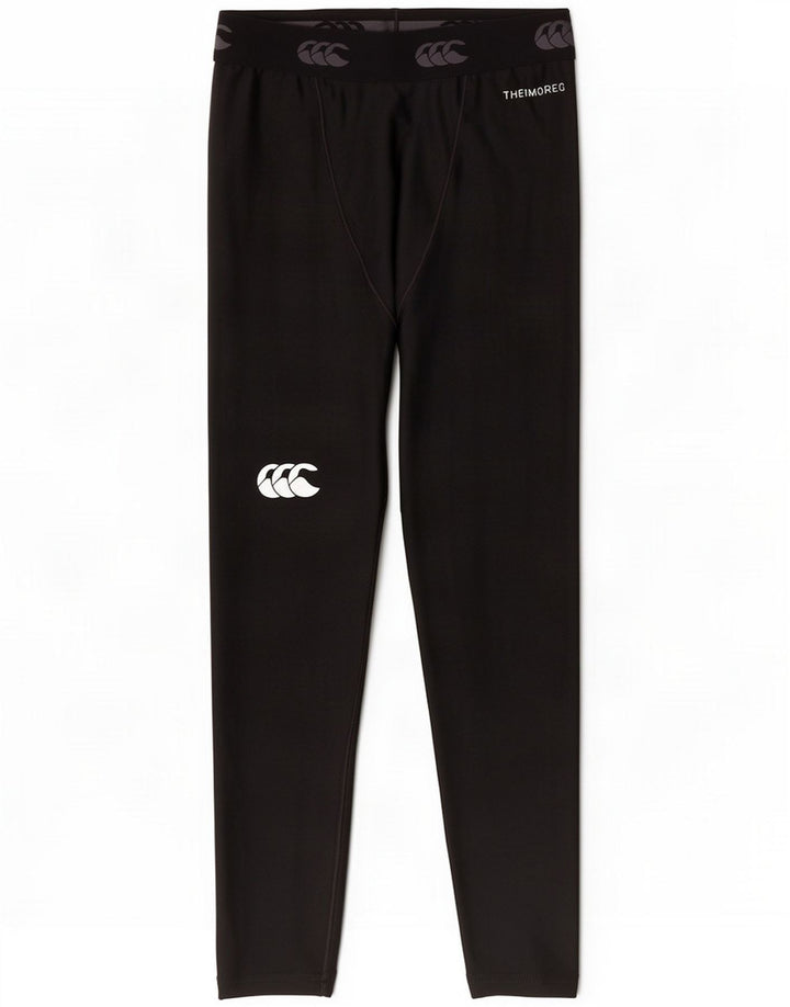 Canterbury Leggings graphiques pour garçons 9-10 ans Noir moyen Polyester