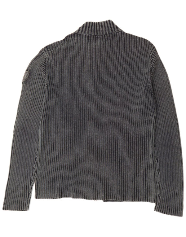 Garcia Pull Cardigan Homme XL Bleu Marine Coton