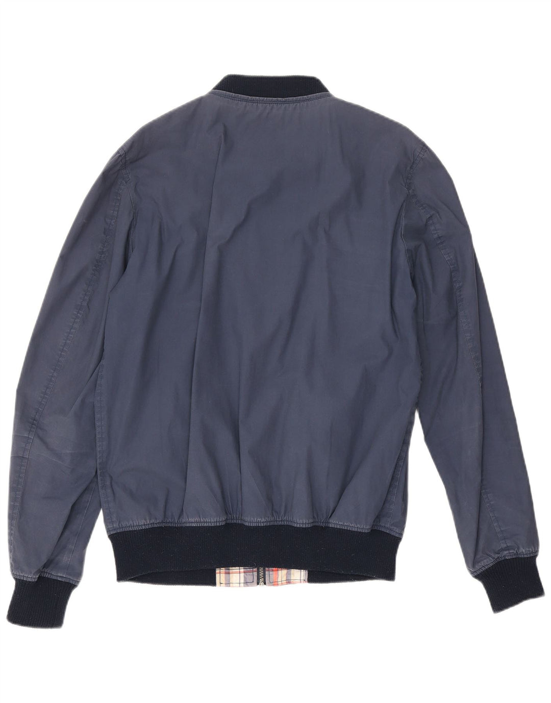 Tommy Hilfiger Veste Bomber Homme UK 38 Bleu Marine Moyen Colorblock