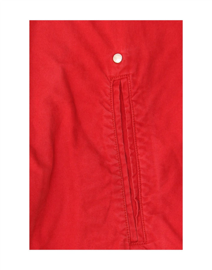 Belfe & Belfe Veste Bomber Oversize Femme IT 44 Rouge Moyen