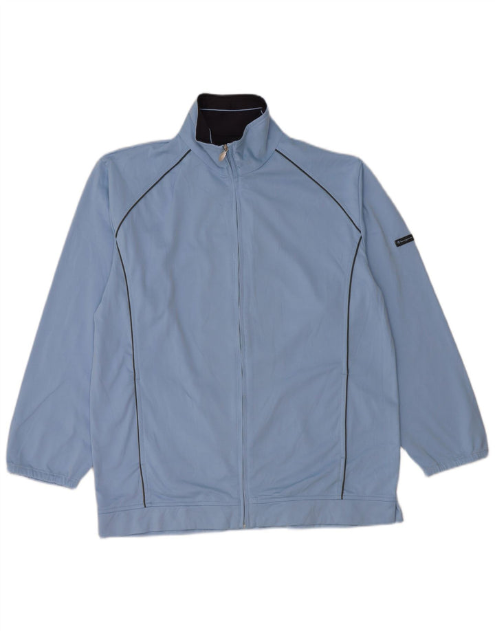 CHAMPION Veste de Survêtement Homme Grand Bleu Polyester
