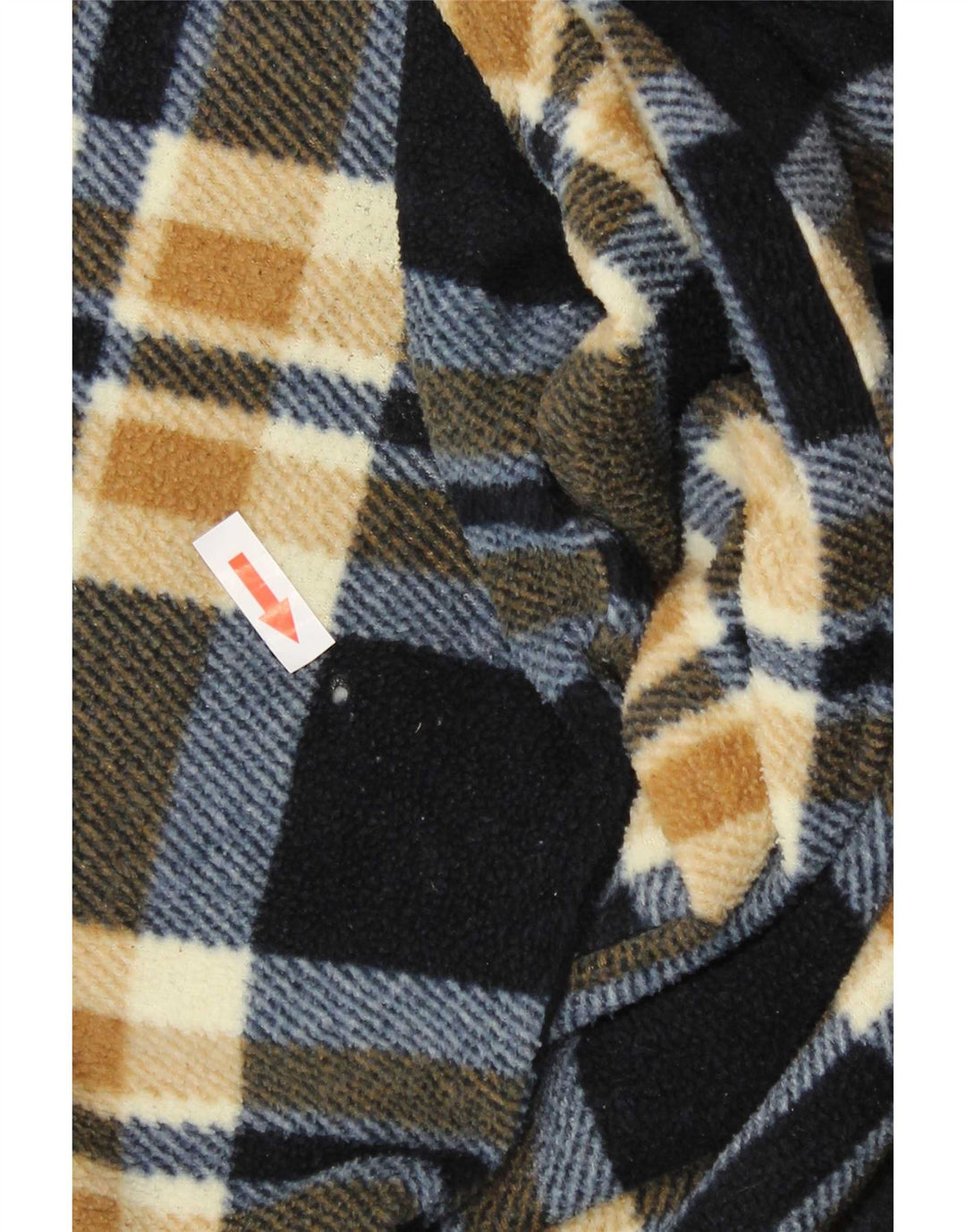 Auckland Chemise polaire homme XL bleu marine à carreaux