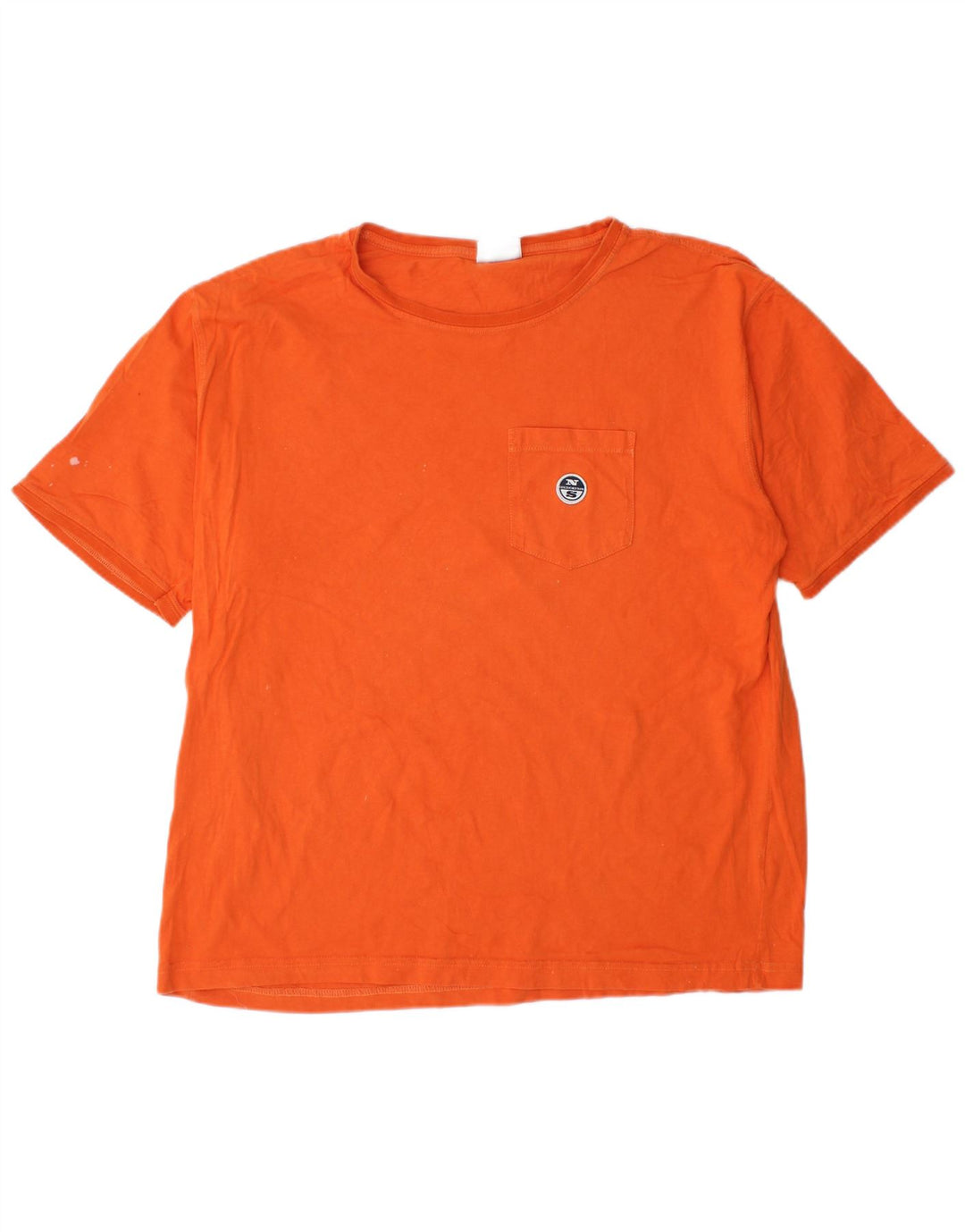 NORTH SAILS T-Shirt Homme Haut 2XL Orange Coton