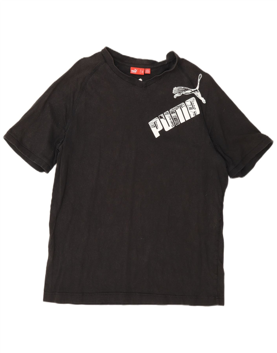 Puma T-shirt graphique pour homme, grand, gris