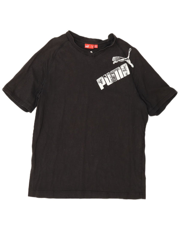 Puma T-shirt graphique pour homme, grand, gris