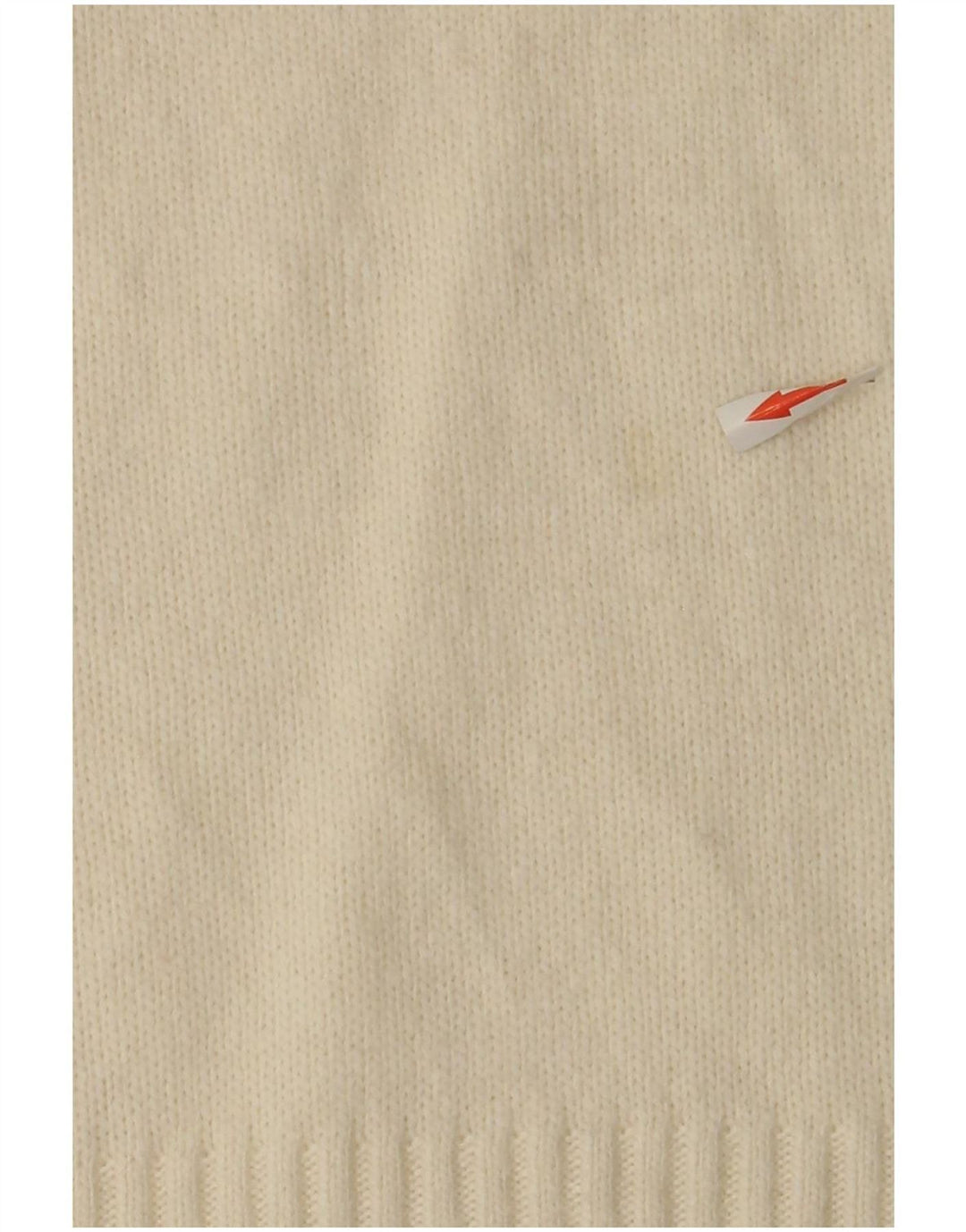 Levi's Pull Col Bateau Femme UK 12 Medium Off White Polyamide