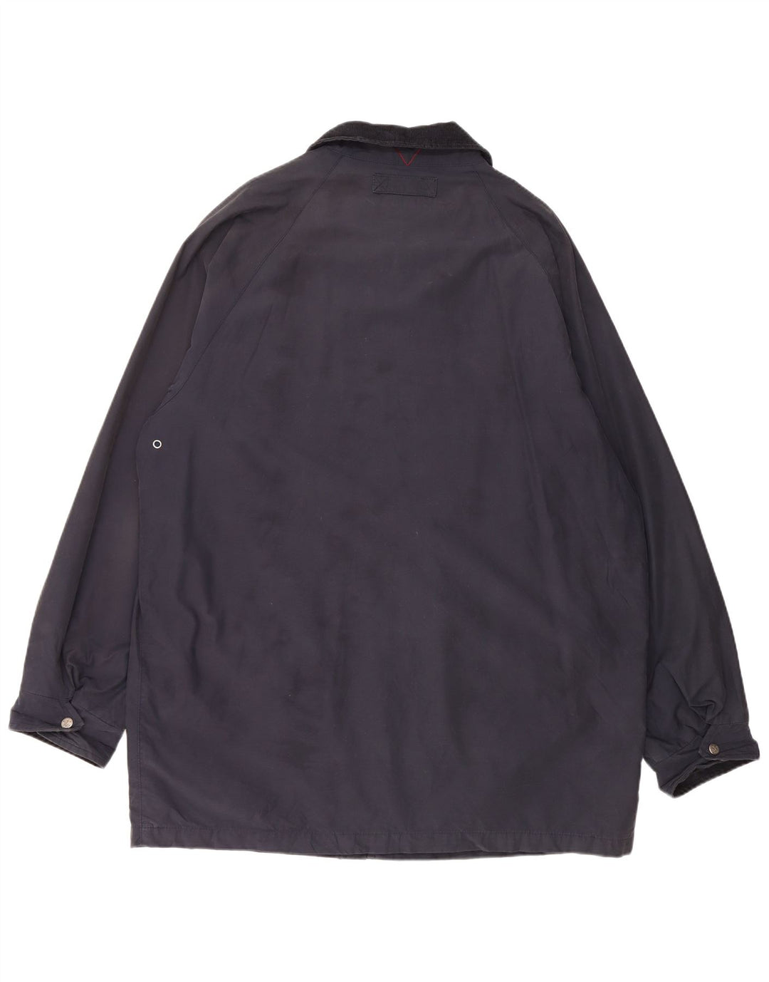 VINTAGE Veste coupe-vent homme UK 44 2XL Bleu Marine Coton