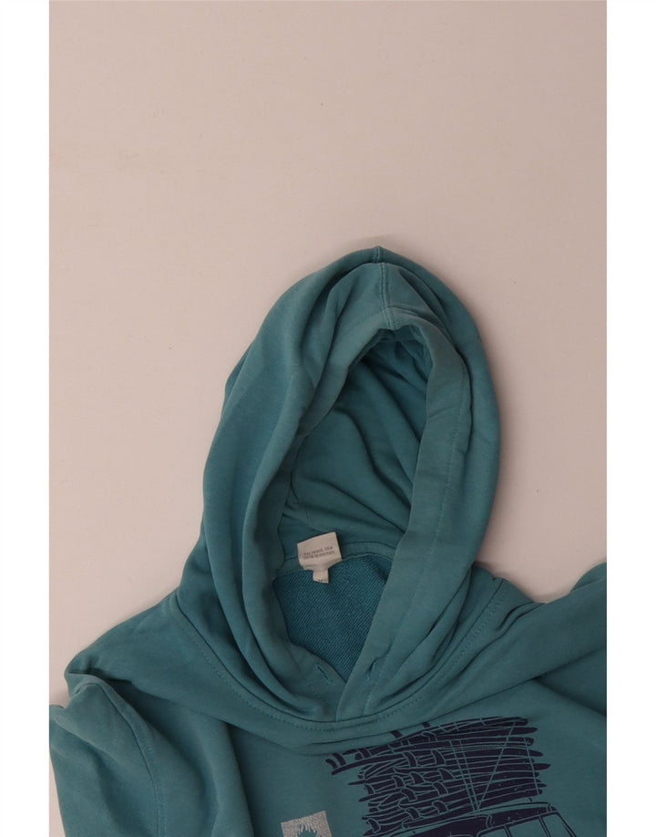 SALTROCK Pull à capuche graphique homme en coton bleu moyen