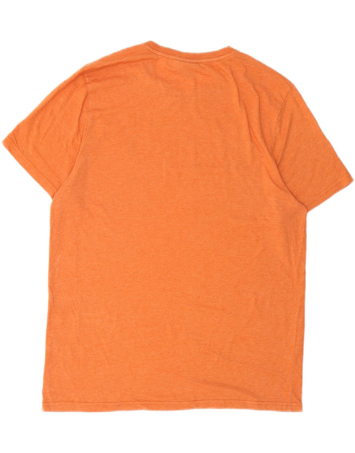 LYLE & SCOTT T-Shirt Homme Top XL Orange Polyester