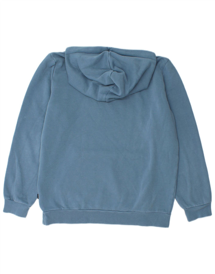Puma Pull à capuche pour homme Petit Bleu Coton