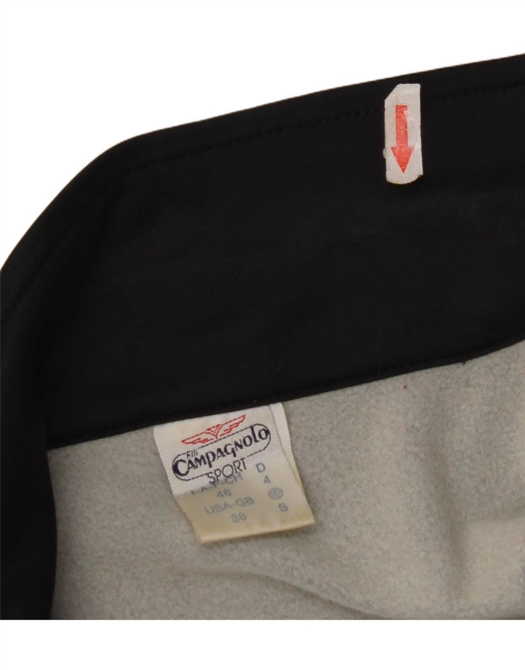 F.LLI Campagnolo Veste de survêtement pour homme UK 36 Small Noir Colourblock