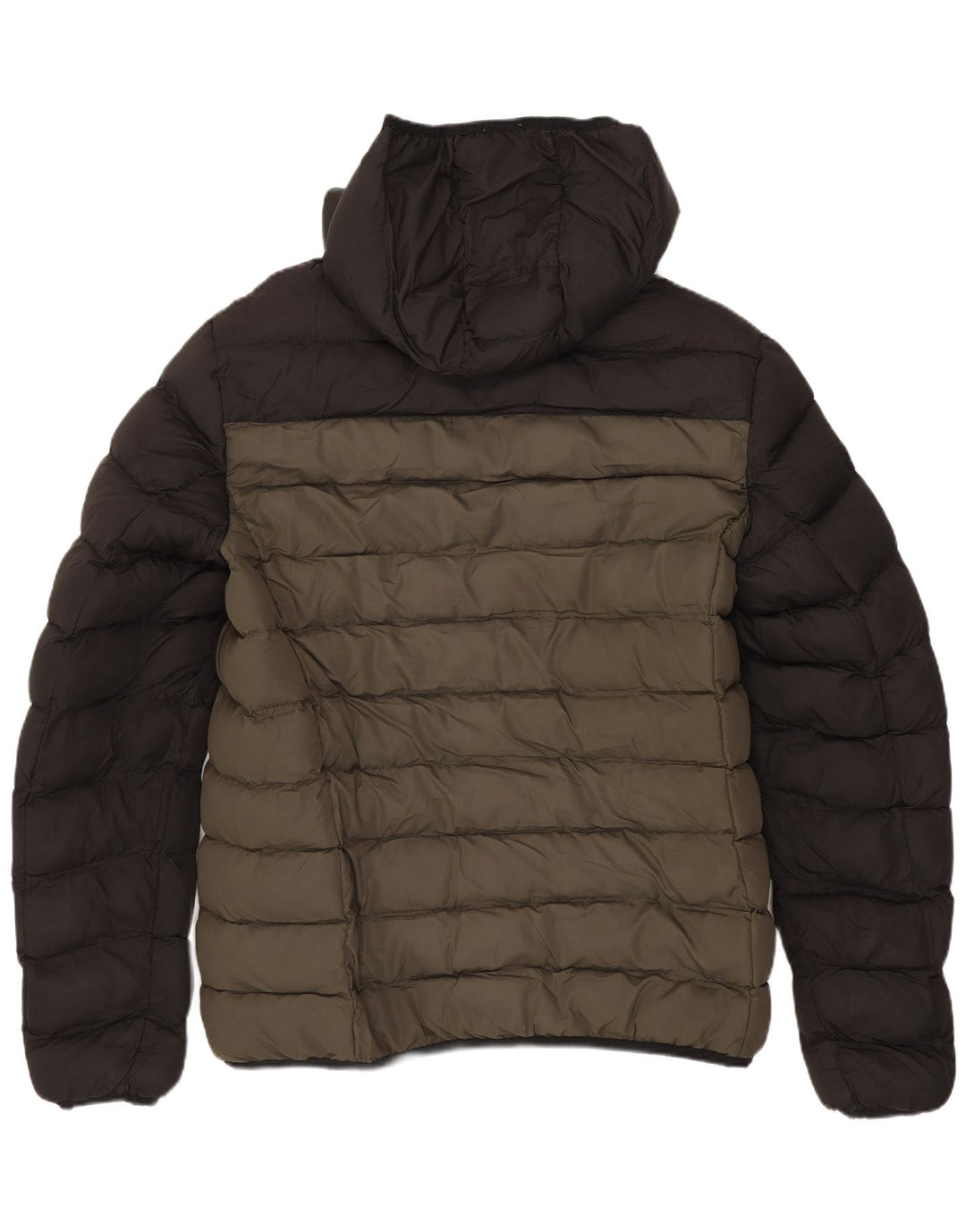 French Connection Veste matelassée pour femme UK 14 Medium Kaki Polyester